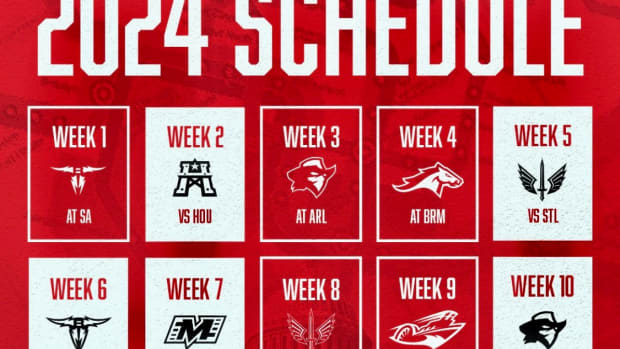 UFL D.C. Defenders 2024 Schedule